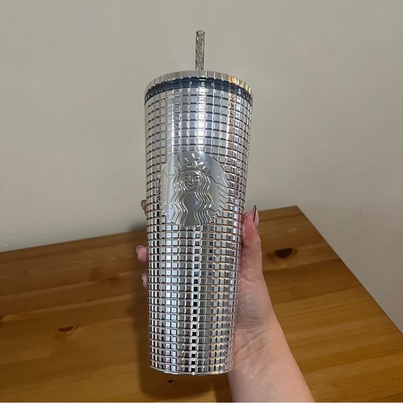 NWT Venti Silver Starbucks Cup ✨ - Picture 2 of 4